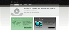 Desktop Screenshot of pcimpact.com